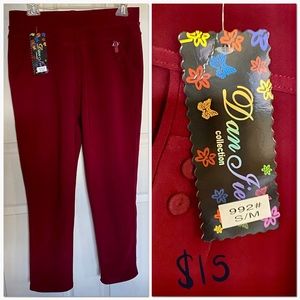 Women’s Pant: red